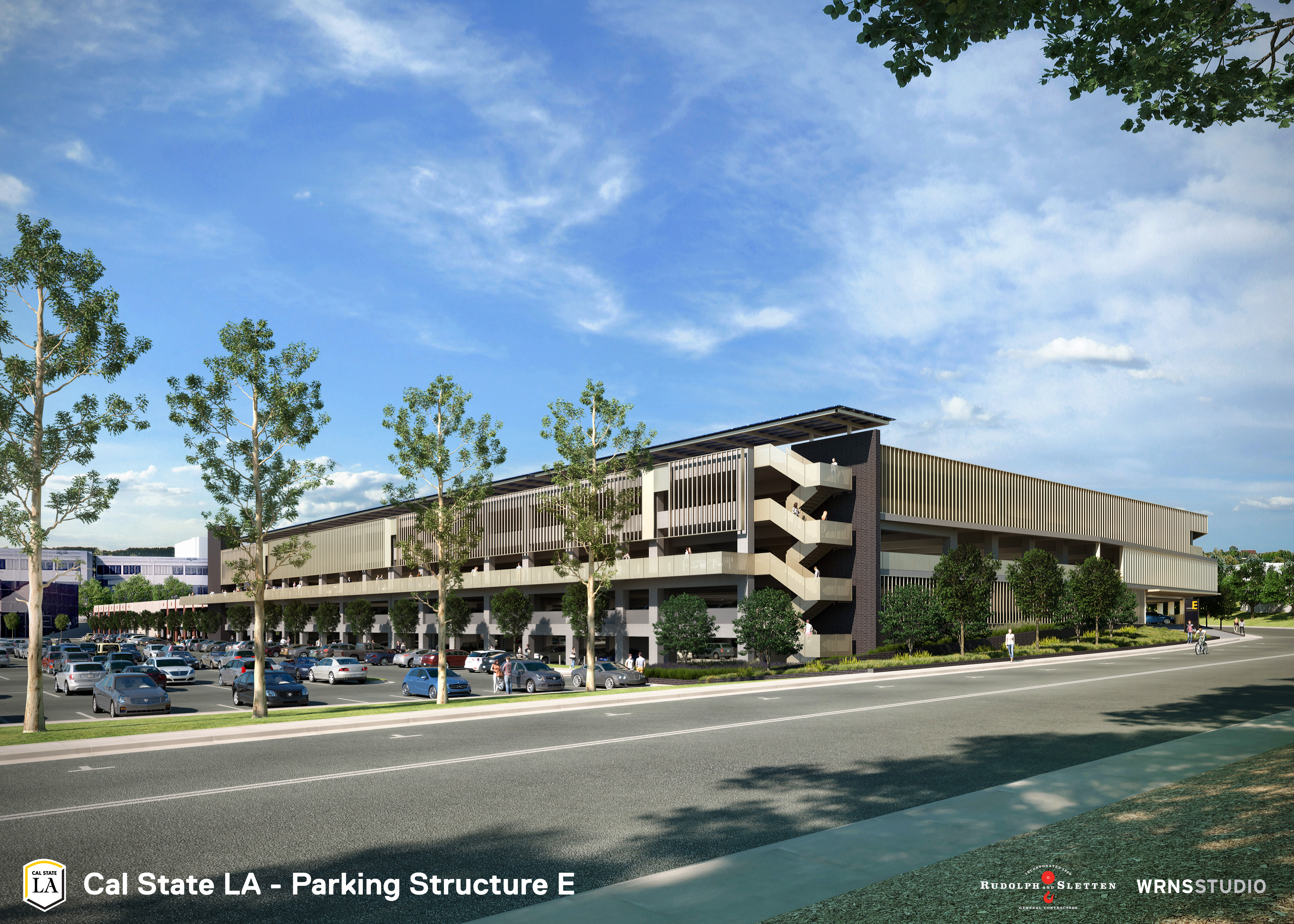 Cal State LA Parking Structure E